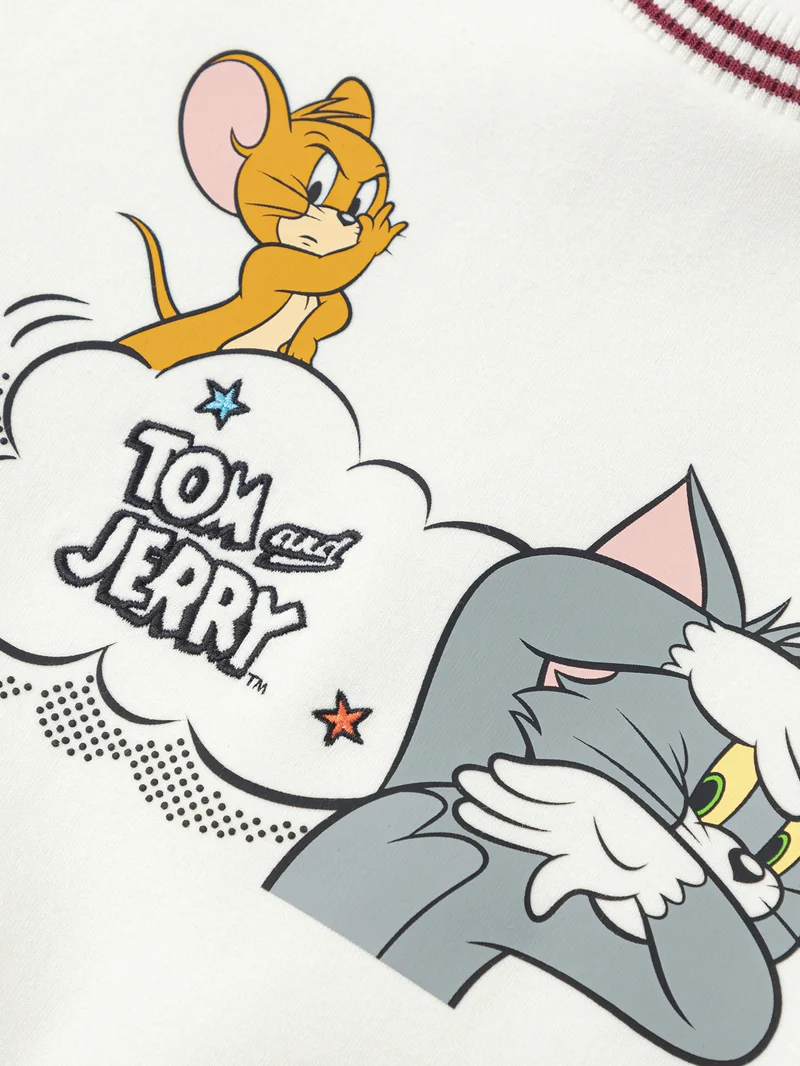 Balabala White Toddler Boys Round neck sweatshirt for Men | Best Price UAE